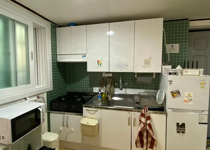 Maison d'hôtes Yongsan - Shared House - Double Or Twin - 5min Hangangjin - 10min Itaewon