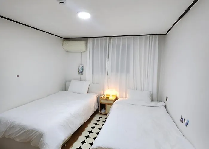 Maison d'hôtes Yongsan - Shared House - Double Or Twin - 5min Hangangjin - 10min Itaewon Séoul